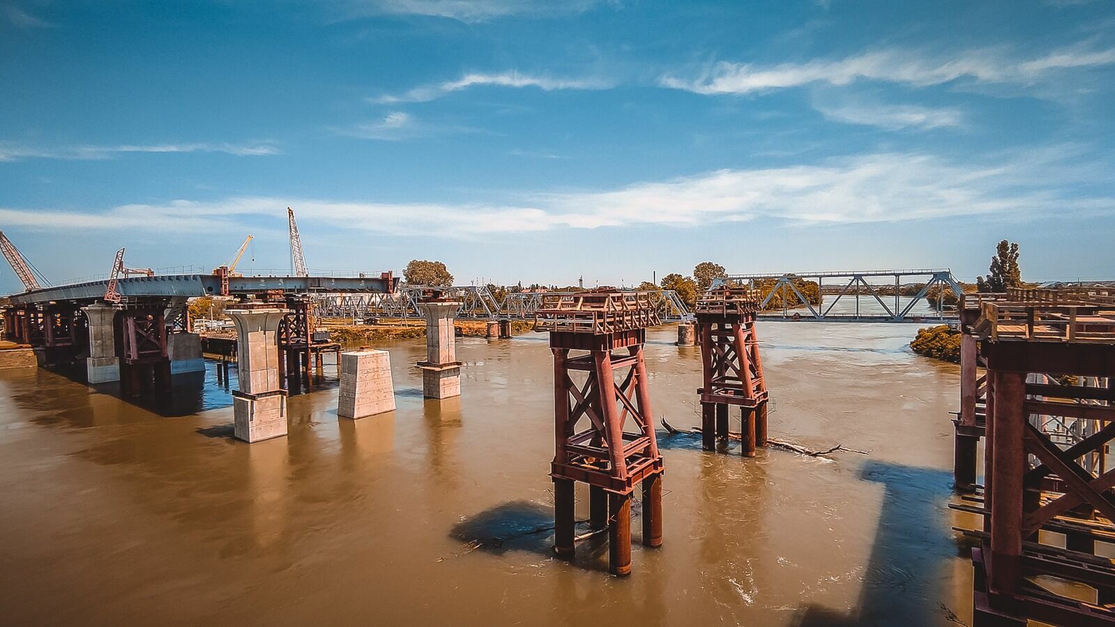 Яблоновский мост откроют в середине июня текущего 2023 года