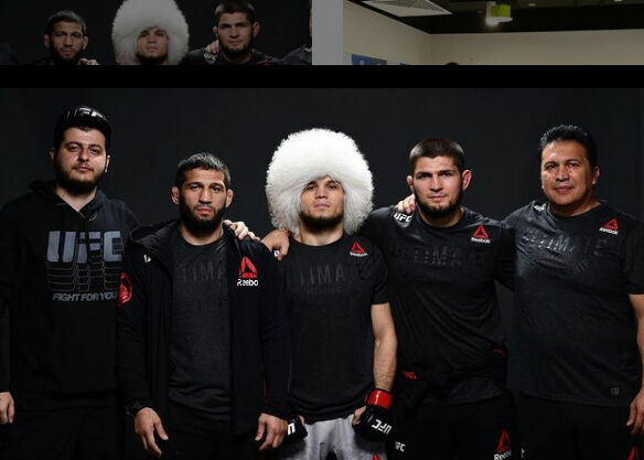 Фирменное удушение: брат Нурмагомедова завершил дебютный бой UFC победой