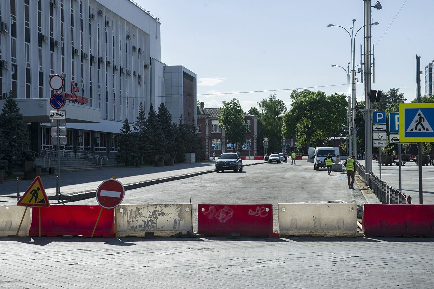Как в Краснодаре 9 мая будут перекрыты основные дороги в центре города