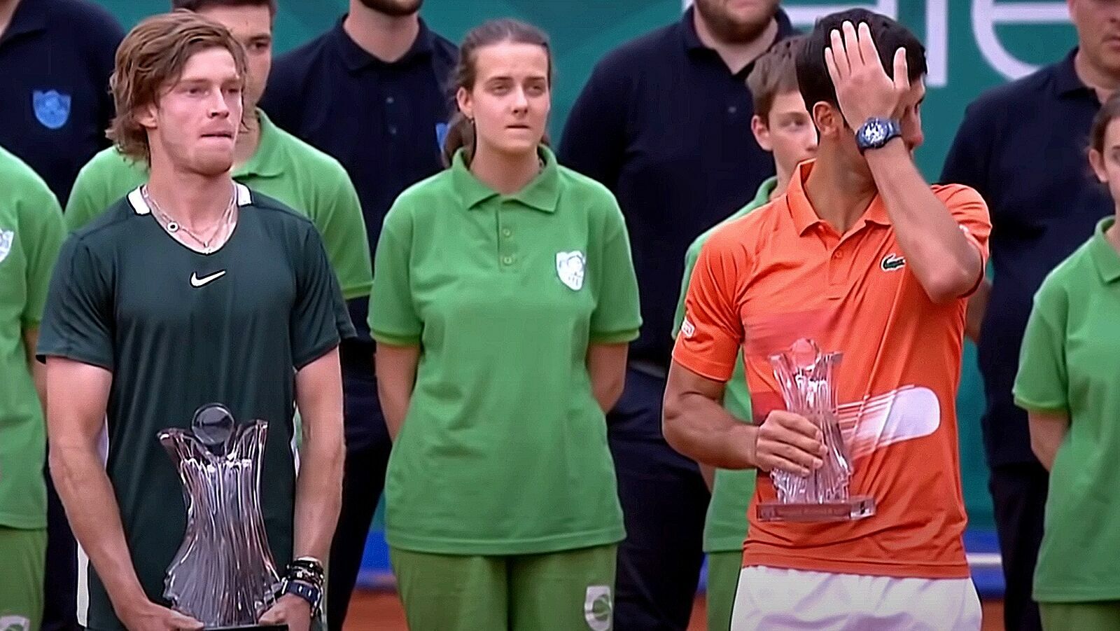 Рублев выиграл теннисный турнир в Сербии, обыграв в финале Джоковича