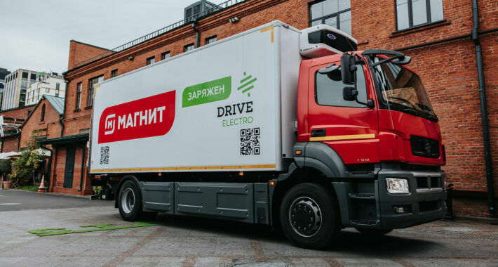 В России разработан первый электрический грузовик компании Drive Electro