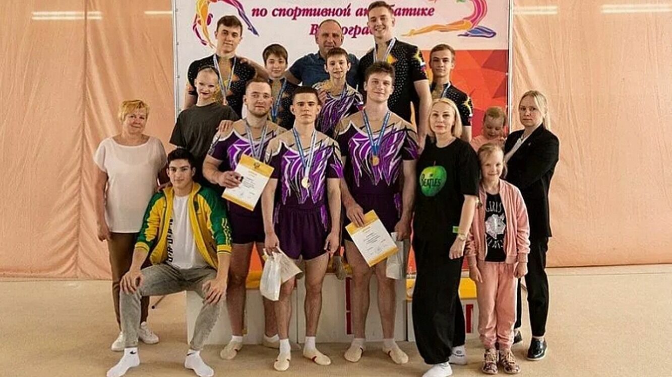 Сборная Краснодарского края завоевала 14 медалей на чемпионате России по акробатике