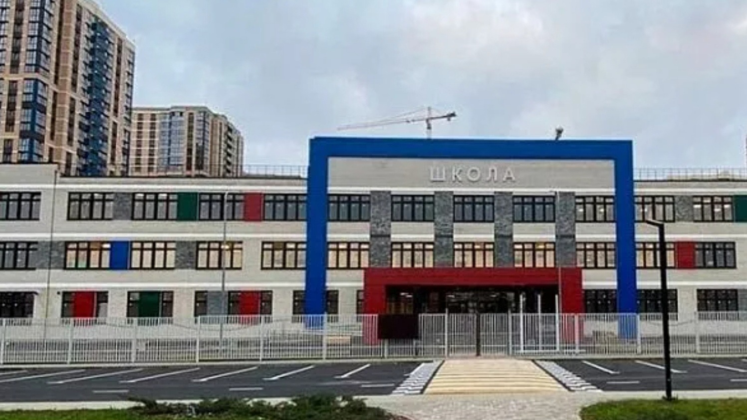 В Краснодаре на улице Батуринской 1 сентября откроют новую школу на 1550 мест