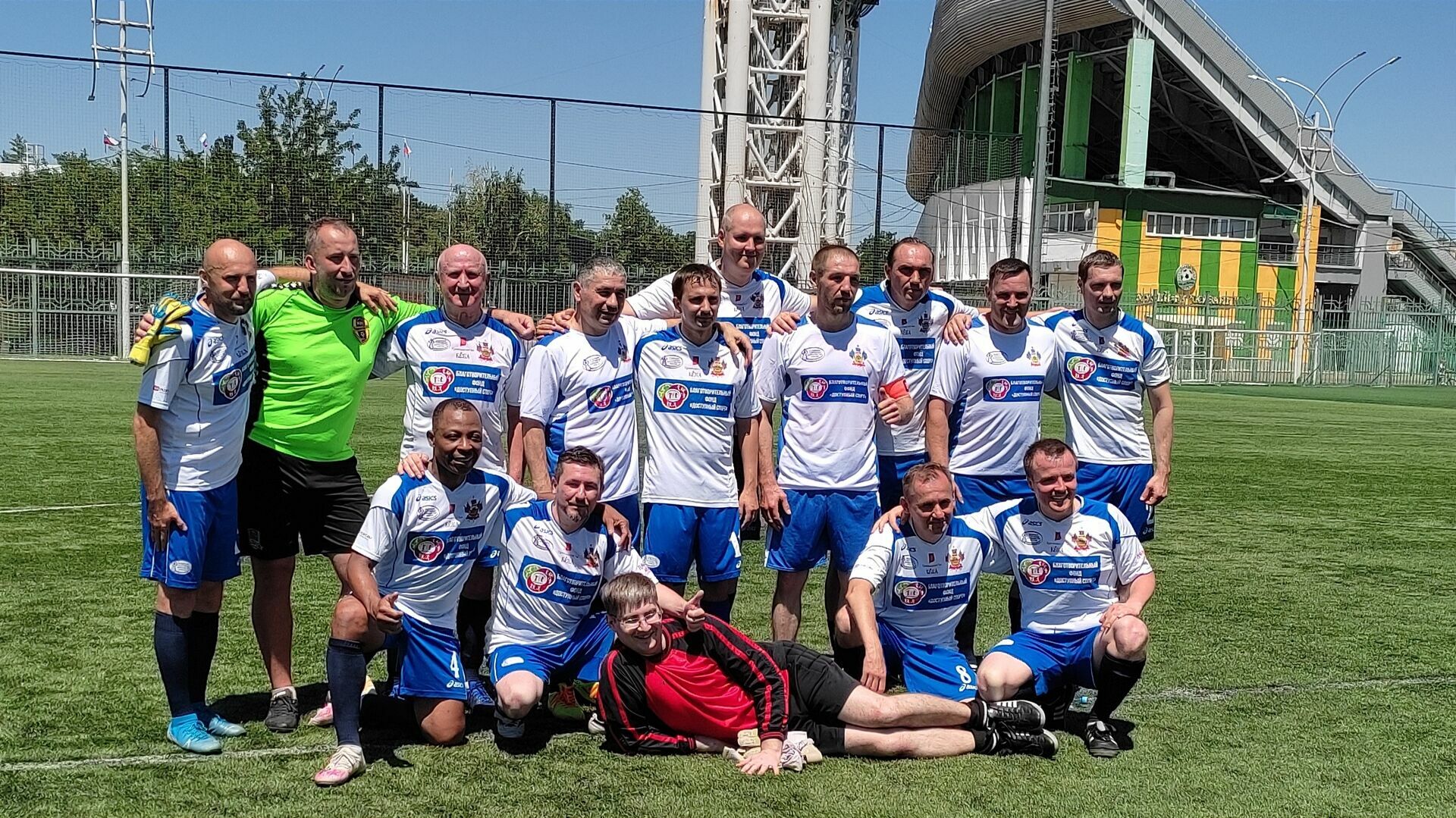 В Краснодаре состоялся футбольный «Матч спортивной дружбы»