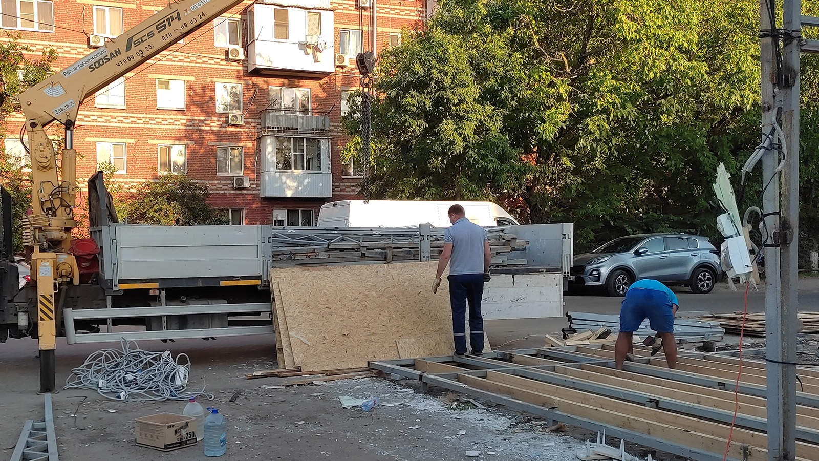 В Краснодаре за два месяца снесли 65 незаконных построек