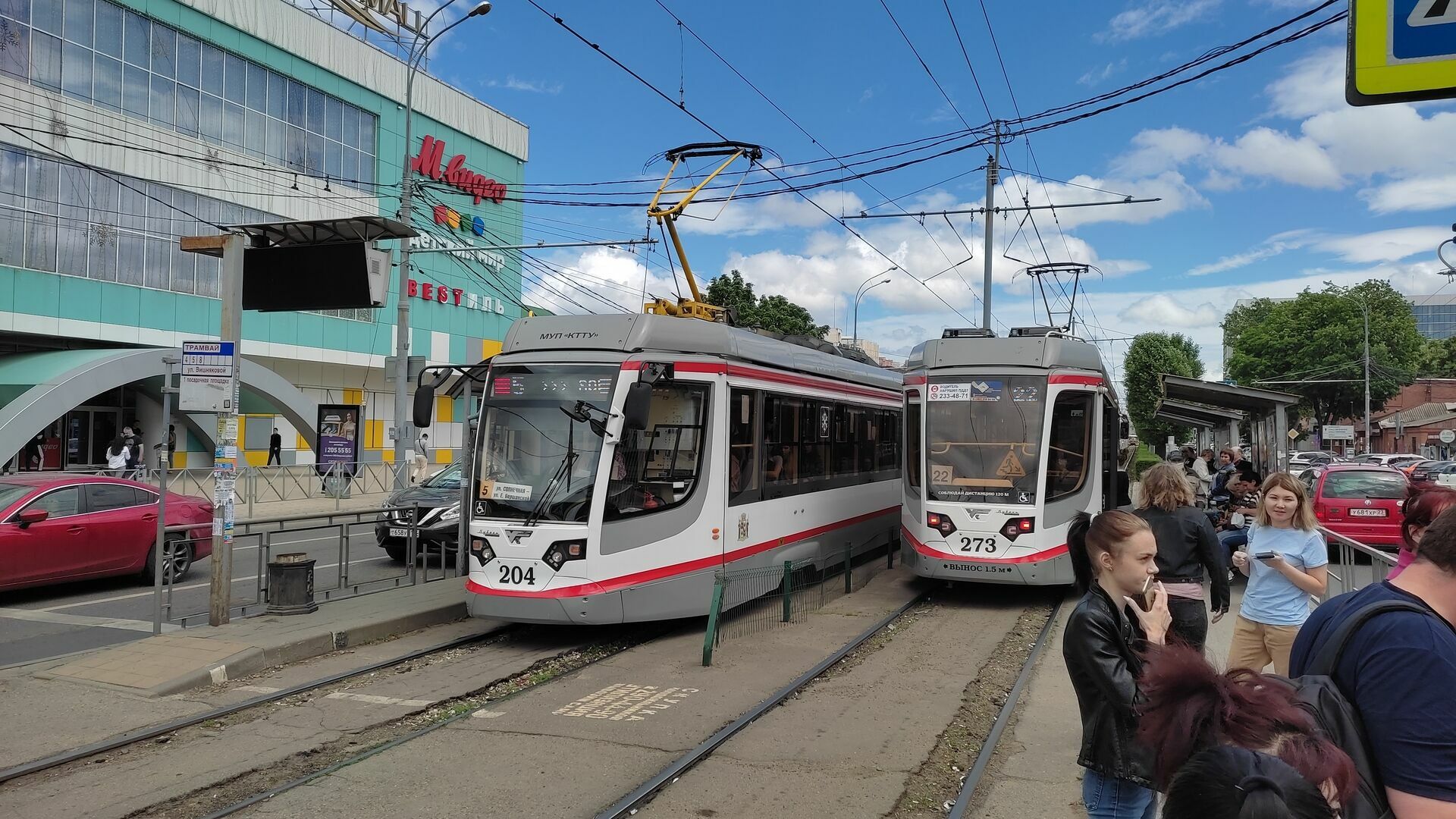 Заявка одобрена: электротранспорт Краснодара обновят, построят 70 км трамвайных путей