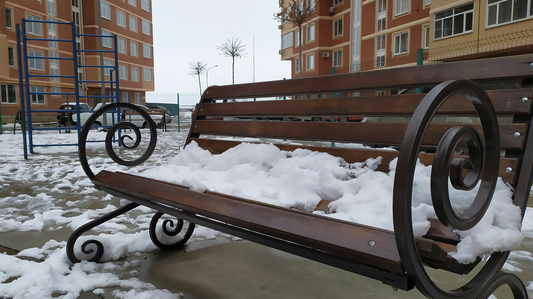 В Краснодаре предложили провести флешмоб по уборке снега «10 метров вокруг себя»